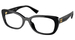 Miu Miu MU-07VV Eyeglasses Women's Full Rim Rectangle Shape