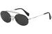 Miu Miu Women's SMU60T SMU/60T Fashion Oval Sunglasses