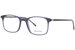 Moleskine MO1158 Eyeglasses Men's Full Rim Rectangle Shape