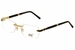 Mont Blanc Men's Eyeglasses MB0490 MB/0490 Rimless Optical Frame