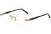 Mont Blanc Men's Eyeglasses MB617 MB/617 Rimless Optical Frame