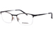 Morel 30061L Eyeglasses Women's Semi Rim Rectangle Shape