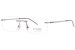 Morel Lightec 30112L Eyeglasses Frame Men's Rimless Rectangular