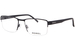 Morel Lightec 30327L Eyeglasses Men's Semi Rim Rectangle Shape