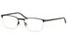 Morel Men's Eyeglasses Lightec 30129L 30129/L Half Rim Optical Frame