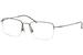 Morel Men's Eyeglasses Lightec 30158L 30158/L Half Rim Optical Frame