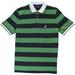 Nautica Men's Classic Fit Heritage Striped Short Sleeve Polo Shirt
