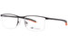 New Balance NBE13657 Eyeglasses Men's Semi Rim Rectangle Shape