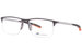 New Balance NBE13658 Eyeglasses Men's Semi Rim Rectangle Shape