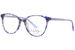 Nicole Miller Hendrix Eyeglasses Women's Full Rim Oval Shape