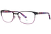 Nicole Miller Joss Eyeglasses Youth Girl's Full Rim Square Shape