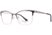 Nicole Miller Madagascar Eyeglasses Women's Full Rim Oval Shape