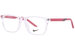 Nike 5543 Eyeglasses Youth Kids Full Rim Rectangle Shape