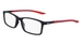 Nike 7287 Eyeglasses Men's Full Rim Rectangle Shape