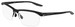 Nike 7402 Eyeglasses Men's Semi Rim Rectangle Shape