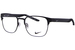 Nike 8156 Eyeglasses Men's Full Rim Square Shape