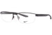 Nike 8172 Eyeglasses Frame Men's Semi Rim Rectangular