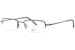 Nike 8179 Eyeglasses Frame Men's Semi Rim Rectangular