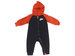 Nike Infant Boy's Sherpa Long Sleeve Coverall Hooded Full Zip