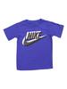 Nike Little Boy's Double Futura Short Sleeve Crew Neck Cotton T-Shirt