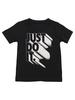 Nike Little Boy's Just Do It Again Short Sleeve Crew Neck Cotton T-Shirt