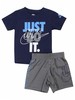 Nike T-Shirt & Shorts Set Toddler/Little Boy's 2-Piece Just Do It