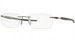 Oakley Gauge-3.1 OX5126 Eyeglasses Men's Rimless Rectangular Optical Frame