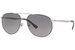 Persol Men's PO2455S PO/2455/S Fashion Pilot Sunglasses