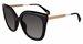 Police SPLG19 Sunglasses Women's Butterfly Shape