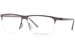 Porsche Design P8324 Eyeglasses Frame Men's Semi Rim Square