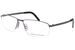 Porsche Design Men's Eyeglasses P8284 P/8284 Half Rim Optical Frame