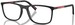 Prada Linea Rossa PS 03QV Eyeglasses Men's Full Rim Rectangle Shape