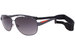 Prada Men's Linea Rossa SPS58Q SPS/58Q Fashion Pilot Sunglasses