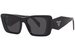 Prada PR 08YS Sunglasses Women's Butterfly Shape