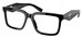 Prada PR 10YV Eyeglasses Women's Full Rim Pillow Shape