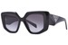 Prada PR 14ZS Sunglasses Women's Cat Eye