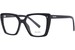 Prada PR 16ZV Eyeglasses Women's Full Rim Square Shape