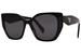 Prada PR-19ZS Sunglasses Women's Square Shape