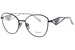 Prada PR 52ZV Eyeglasses Women's Full Rim Cat Eye