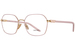 Prada PR-55YV Eyeglasses Women's Full Rim Square Shape