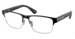 Prada PR 57ZV Eyeglasses Men's Full Rim Pillow Shape