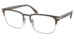 Prada PR 58ZV Eyeglasses Men's Full Rim Square Shape