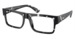 Prada PR A01V Eyeglasses Men's Full Rim Rectangle Shape