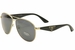 Prada Triangle SPR53Q SPR/53Q Aviator Sunglasses