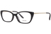 Prada VPR-14X Eyeglasses Women's Full Rim Cat Eye