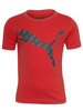 Puma Amplified Logo Graphic T-Shirt Little Boy's