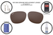 Ray Ban 2132 Glass Sunglasses Genuine Replacement RayBan Lenses