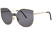 RetroSuperFuture Lenz Lucia Sunglasses Women's Shield Zeiss Lenses