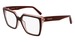 Salvatore Ferragamo SF2950 Eyeglasses Women's Full Rim Square Shape