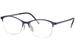 Silhouette Eyeglasses SPX-Illusion-Nylor 1586 Half Rim Optical Frame